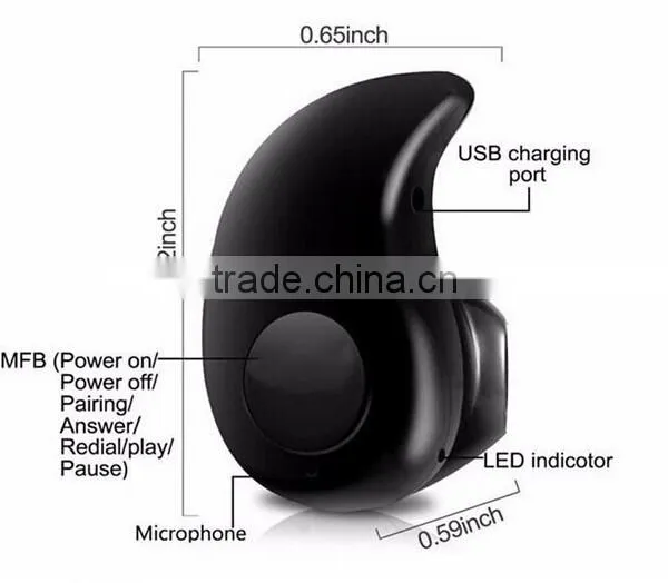 Earphone Bluetooth Small And Exquisite Stereo Sound Head Phone S530 photo-5
