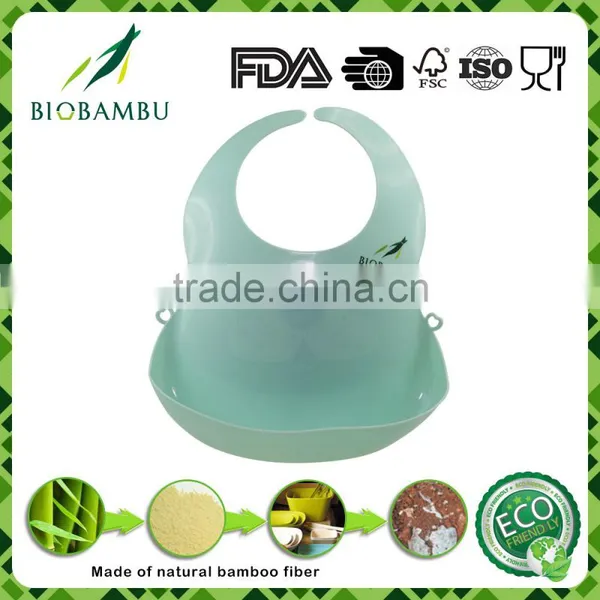 Good Quality Environmental Endurable Plant Fiber Kids Bib Eco photo-3