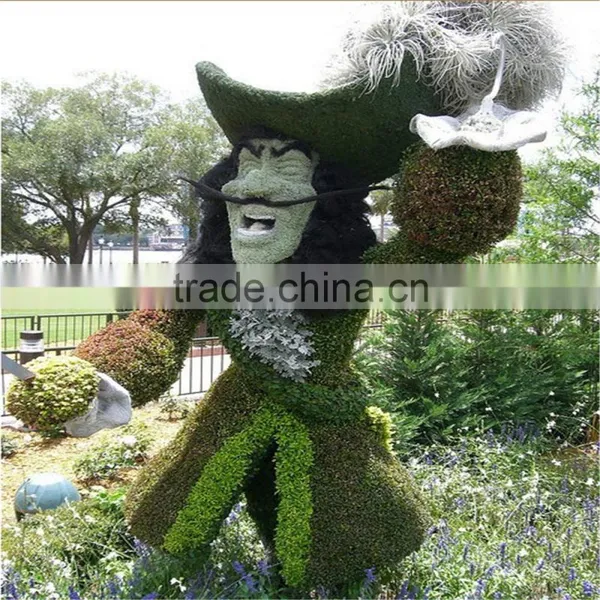 SJ20176302 Hot Sale Manufacturer Artificial Cartoon Hot Animal Topiary photo-2