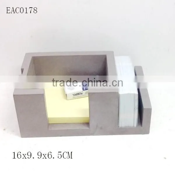 Multi-function Concrete Memo Holder With Pen Holder photo-5