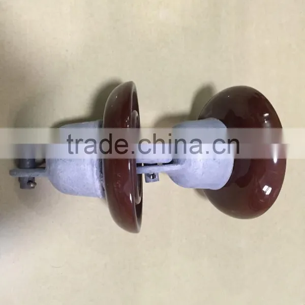 ANSI Cap and Pin Type Bell Type Porcelain Ceramic Electric Fence Suspension Insulator for High Voltage photo-5
