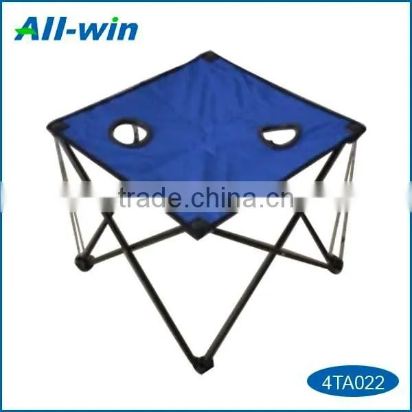 Outdoor Foldable 600D PVC Coated Cloth Table for Camping