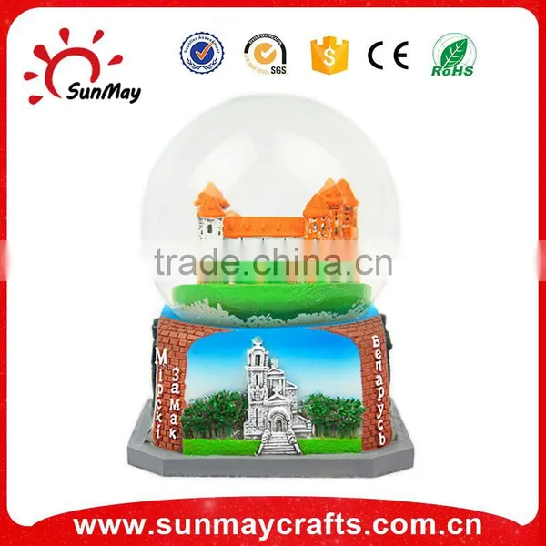 Resin Souvenir Glass Snow Globe photo-5