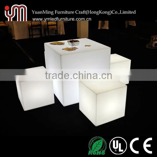 Outdoor Glowing Cube,Light up Chair/3D Color Led Cube photo-2