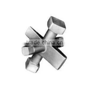 Pipe Plug Tube Carbon Steel Square Drum Tap Wrench Plumbing for Special Tool photo-6