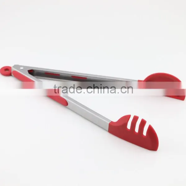 Utility Non-stick Silicone Kitchen Tongs photo-5