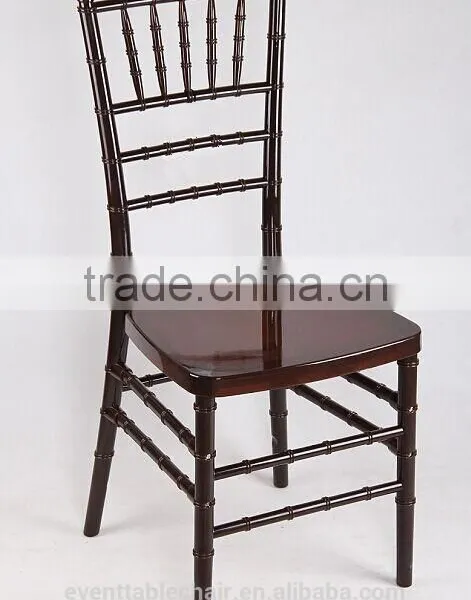 Qingdao Popular Clear Transparent Colored Resin Sillas Tiffany Chair for Wedding photo-5