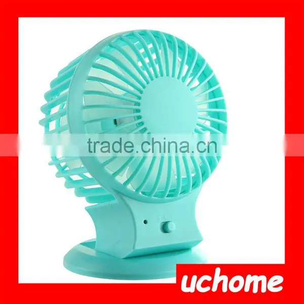 UCHOME Mini Rechargeable Electric Mini Micro Usb Air Cooling Usb Fan With Battery, Mini Cute Fan photo-4