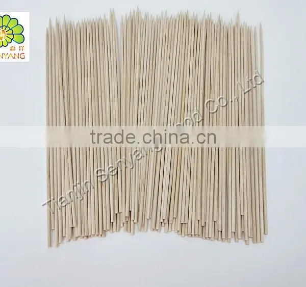 BBQ Bamboo Marshmallow Stick Wooden Barbecue Skewer photo-3