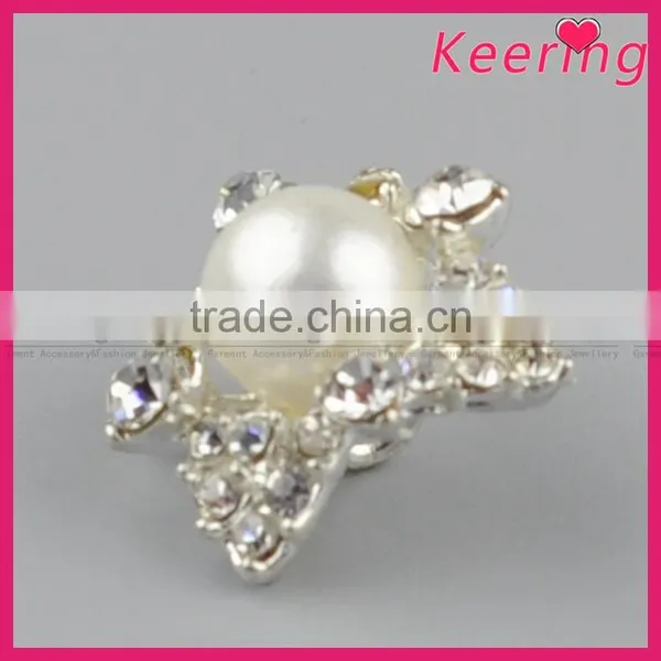 Keering-made Vogue Fancy Rhinestone Buttons for Clothing WBK-1457 photo-2