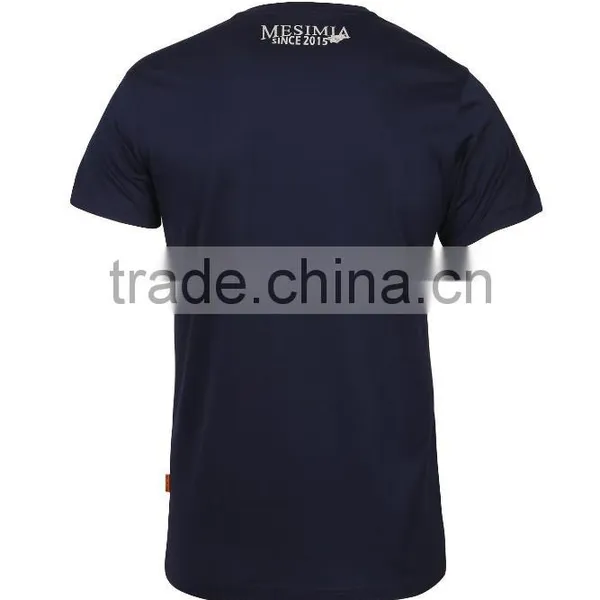 2016 Men 's Fashion Blank T-shirt photo-4