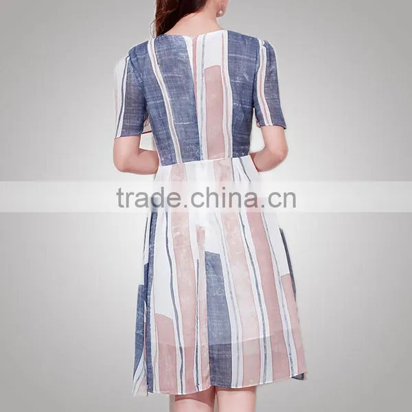 Korean Style Street Wear Ladies Cool Floral Dress For Women With Fast Lead Time photo-3