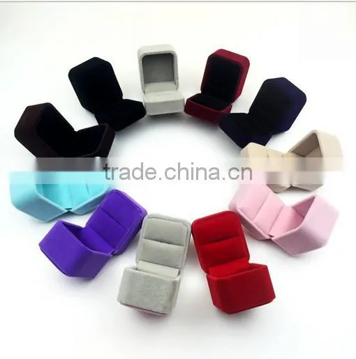 Printed Own Logo Velvet Jewelry Boxes Gifts Custom Sizes and Colors Velvet Jewelry Package Box for Bangles & Bracelets photo-5