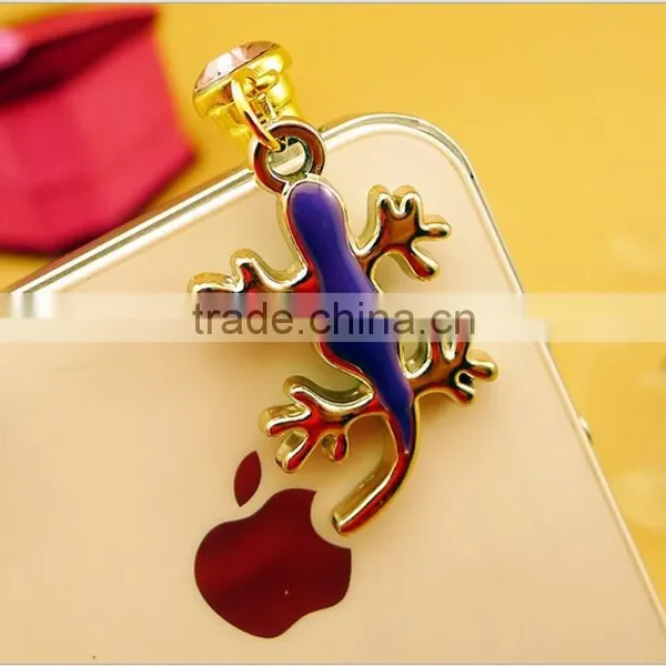 Colorful Cat Bling Designs Anti Dust Plug Wholesale 3.5mm Phone Plug for Samsung photo-6