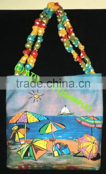 COTTON CANVAS HANDBAGS