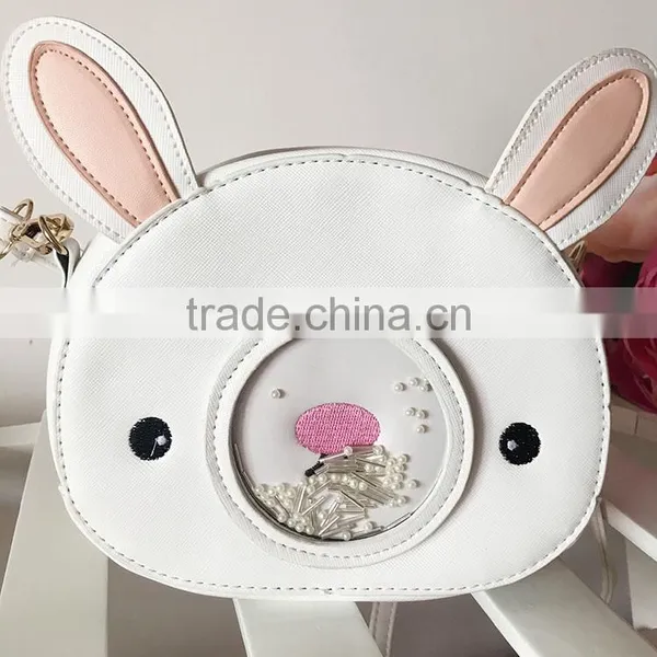 Hot 2016 Cute Cartoon Kid Bag Wholesale Kindergarten School Rabbit Purse photo-3