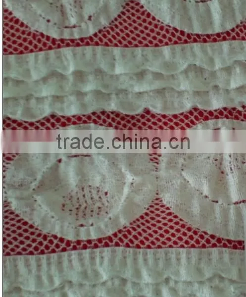 R&H New Product In China Narrow Lace Trim Floral Embroidery 100% Cotton Lace Trim photo-2