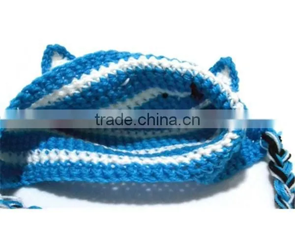 Funny Animal Shaped Crochet Kids Hat Cat Ear Hat photo-5