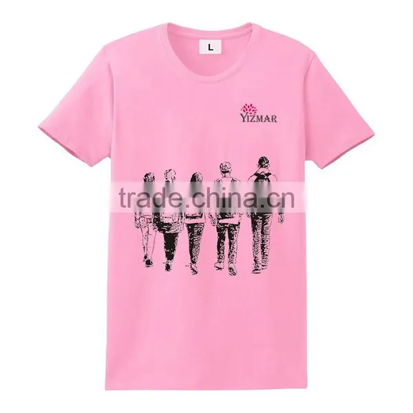 China Wholesale Cheap 100% Cotton Men's Custom t Shirt Printing photo-2