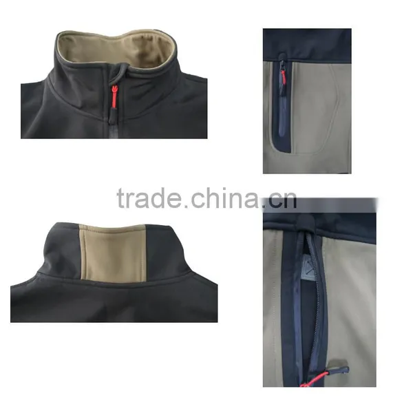 Softshell Jacket Men Outdoor Waterproof Softshell Jacket Windbreaker Jacket photo-3