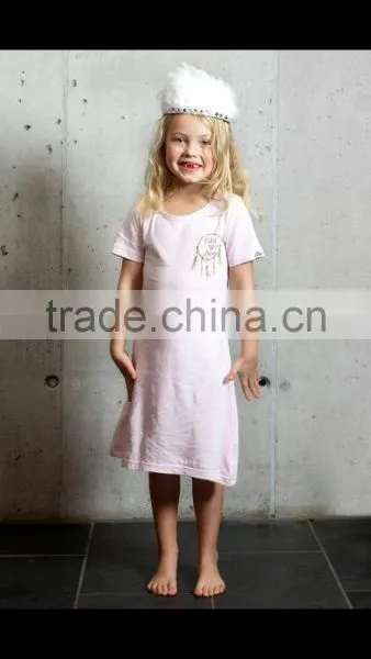 100% Cotton Children Sleep Dress Night Wear Skirt