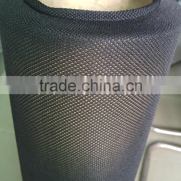 Circular Knitting Seamless Polyester Speaker Mesh Fabric