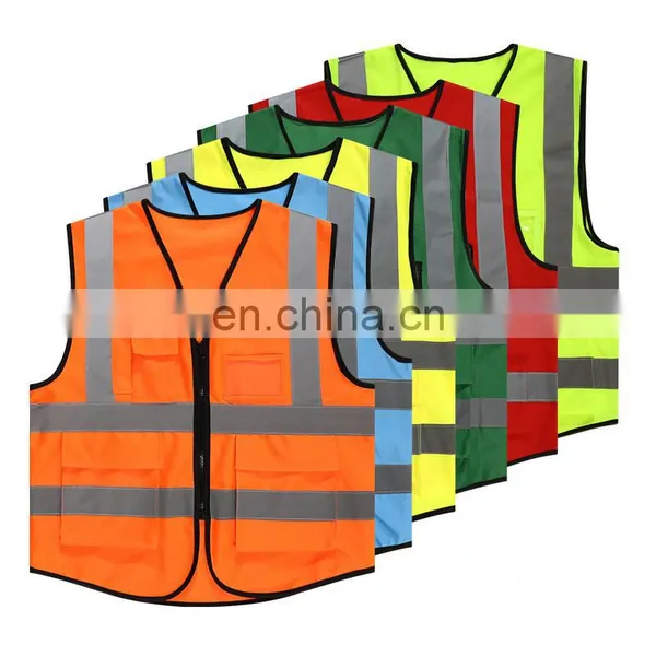 High Quality Custom Colorful Vest Breathable Singlet Workwear Sleeveless Uniform For Unisex photo-2