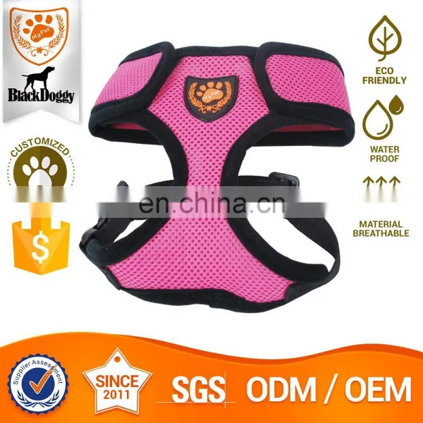 Customized Free Adjustment Tactical Illuminated Dog Training Vest Harness For Car photo-2