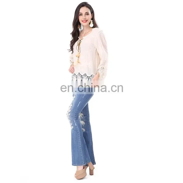 Ladies Casual Tops Long Sleeve Autumn Clothing for Ladies Fashion Blouse photo-4