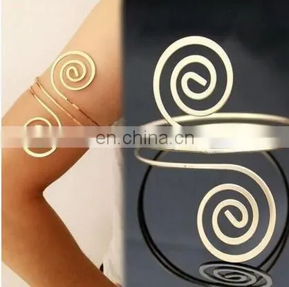 Bohemian Ethnic Upper Arm Bracelet Vintage Note Arm Bangle Armlet Arm Cuff