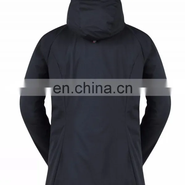 Custom Winter Spandex Polyester Mens Waterproof Softshell Green Jacket photo-2