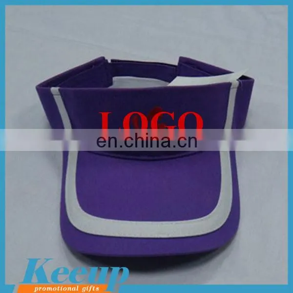 Bulk Sale Visor Cap Cheap Sun Visor Hat With Custom Logo for Advertising photo-4