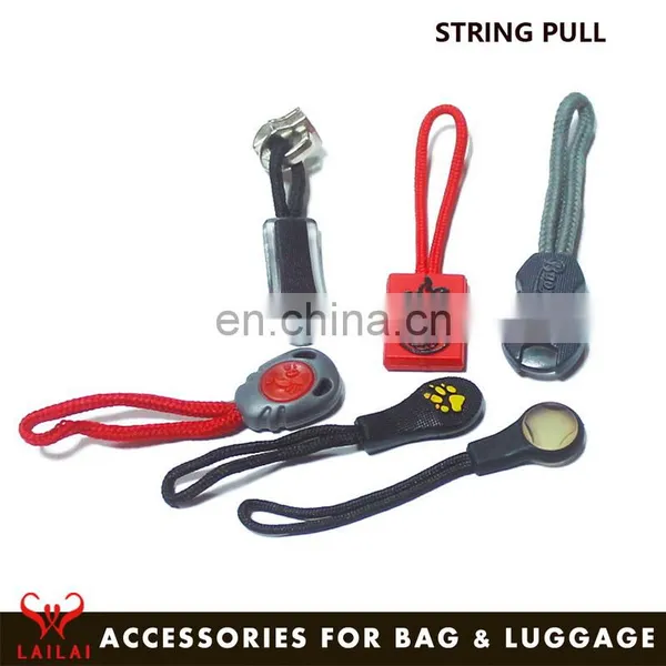 Fashion Fancy Zip Pulls Cord Plastic Custom Zipper Puller photo-4