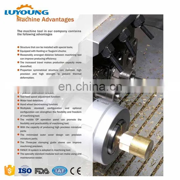 AK164 Swiss Dental Cnc Combination Lathe Milling With c Axis photo-6