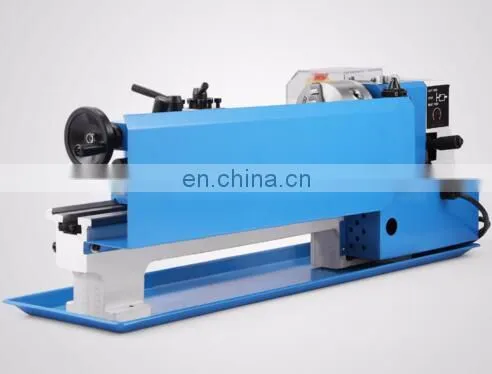 DIY0714 Mini Metal Lathe Machine Metalworking Metal Gears Bench Lathe photo-2