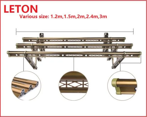 Cheap Price Foldable Telescopic Push Clothes Drying Rack