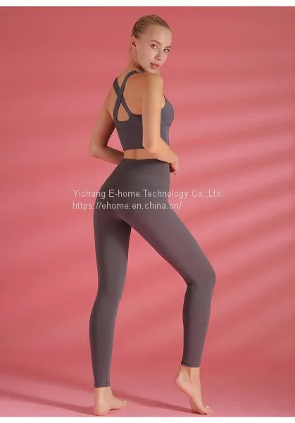 New Design High Waist Tight Yoga Women Tights New Seamless Leggings Set photo-2