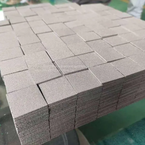 Titanium Porous Sintered Metal Diffusion Electrode for PEM Water Electrolysis and Fuel Cells Stack photo-4