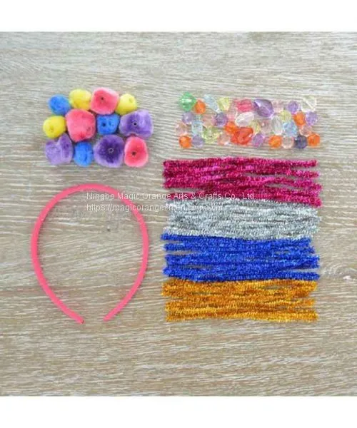 KT1601SD Make Your Own Tiara Chenille Crown photo-3