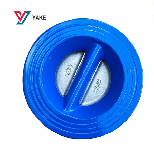 Cast Iron Wafer Type SS304 Disc Butterfly Check Valve Ductile Iron Check Valve photo-4