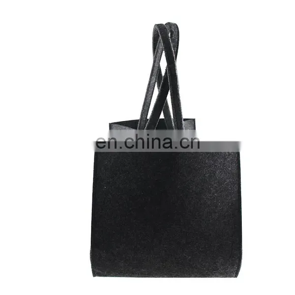 Green Color Colorful Wholesale Shopping Felt Fabric Bag Bags Women Handbags photo-3