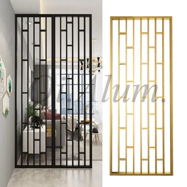 Stainless Steel Perforated Sheet Indoor Screen PVDF Coating Partition photo-3