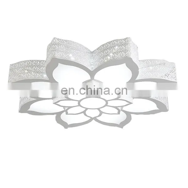Creative Flowers Warm Home Lighting Acrylic Ceiling Lamps photo-5