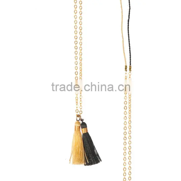2016 Wholesale Trendy Jewelry Tassel Lariat Necklace for Women photo-5
