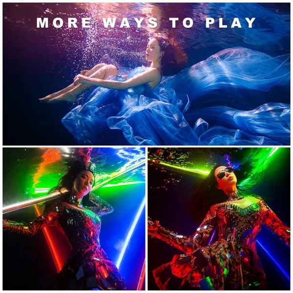 LUXCEO LED Video Light Wand, 120cm RGB Tube, IP68 Waterproof With App Control, Built-in Battery, 1350LM Studio Lighting photo-5