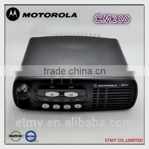 Hot Sale Motorola CM200 Uhf Vhf Original Vhf Uhf fm Transceiver