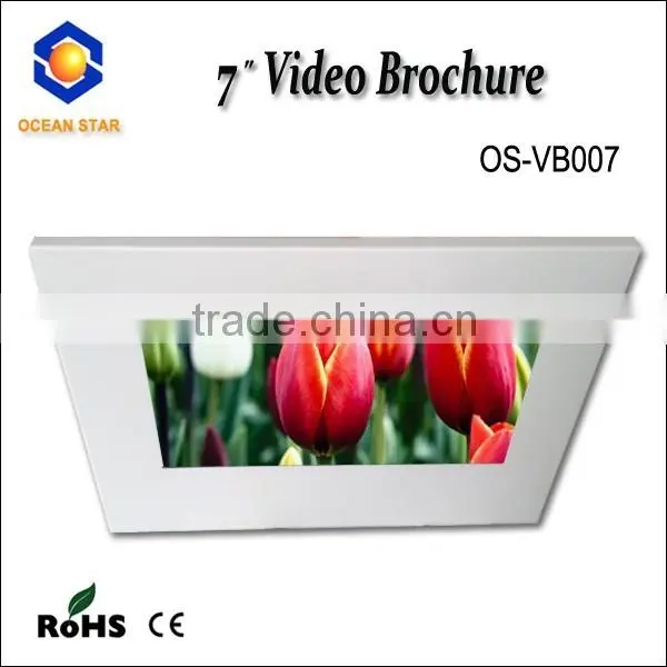 7inch Advertising Player Digital Lcd Display Card