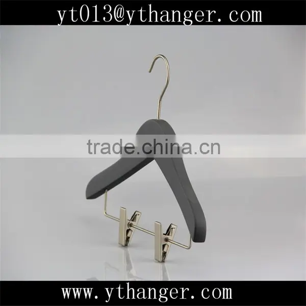 CY-272 Used Baby Shops Clothing Wooden Hanger Small Wood Hanger photo-4