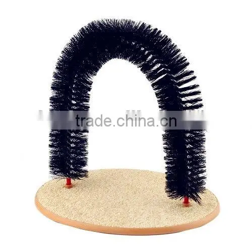 Cat Purrfect Arch -Self-Groomer and Massager Scratcher Catnip photo-2