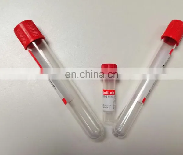 Hot Selling Medical Disposable no Additive Tube Serum Blood Collection Tube photo-3